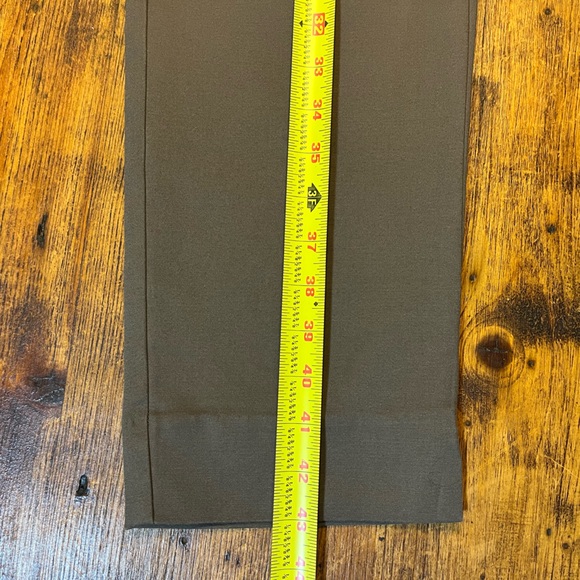 J. Jill Brown Straight Leg Pants with Zippered Pockets!!! NWT - Picture 5 of 11